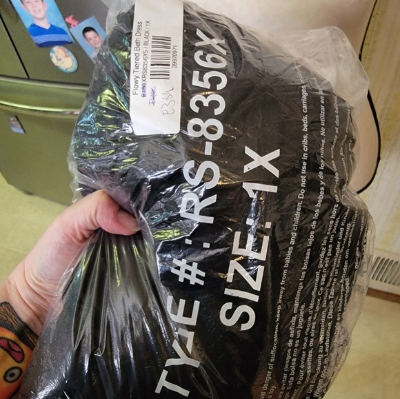 NWT Boutique Maxi Dress Sz 1X - Picture 5 of 5